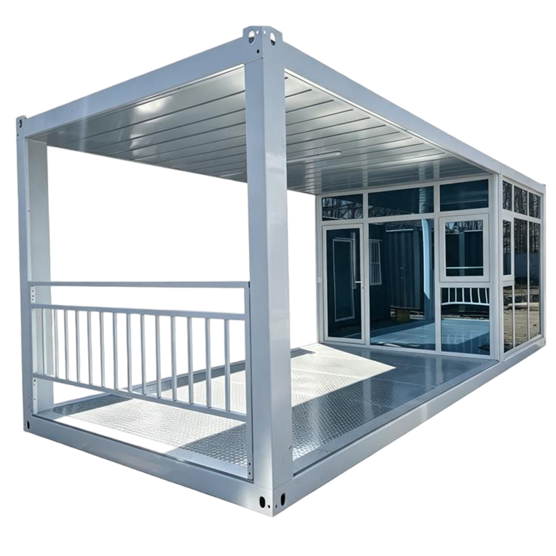 Quick-release container houses