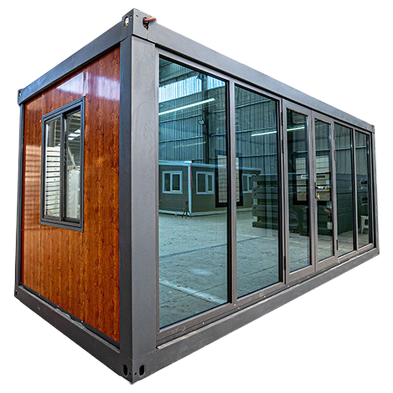 Z-fold container house