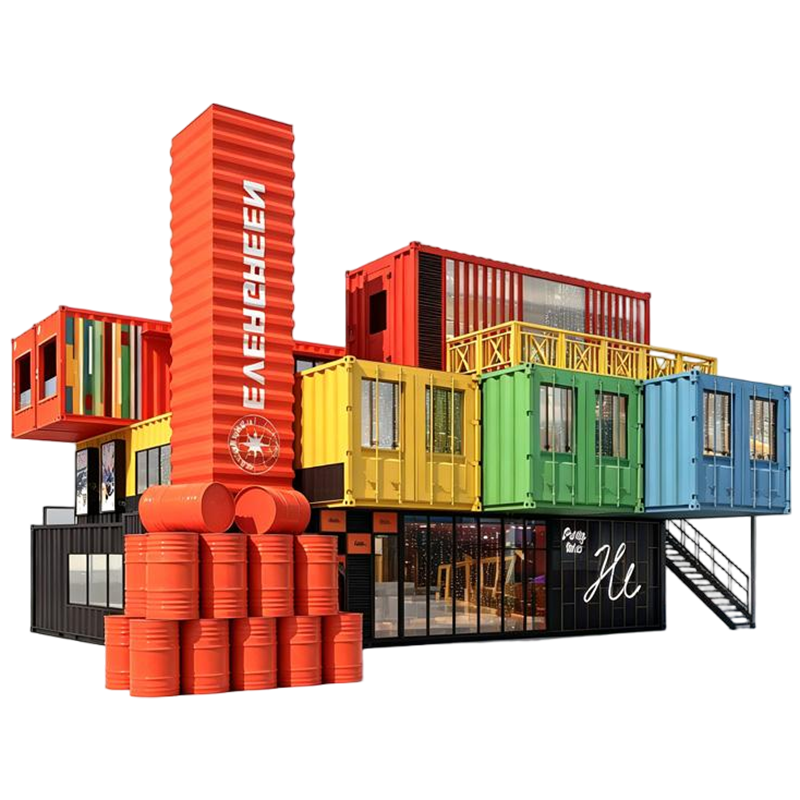 Prefabricated container house (viral container unit)